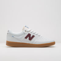 New Balance Numeric 508 Brandon Westgate Shoes - White / Gum / Red thumbnail