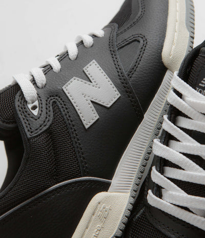 New Balance Numeric 600 Tom Knox Shoes - Black / Grey