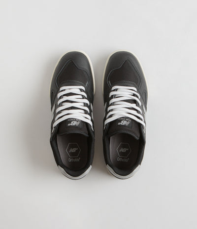 New Balance Numeric 600 Tom Knox Shoes - Black / Grey