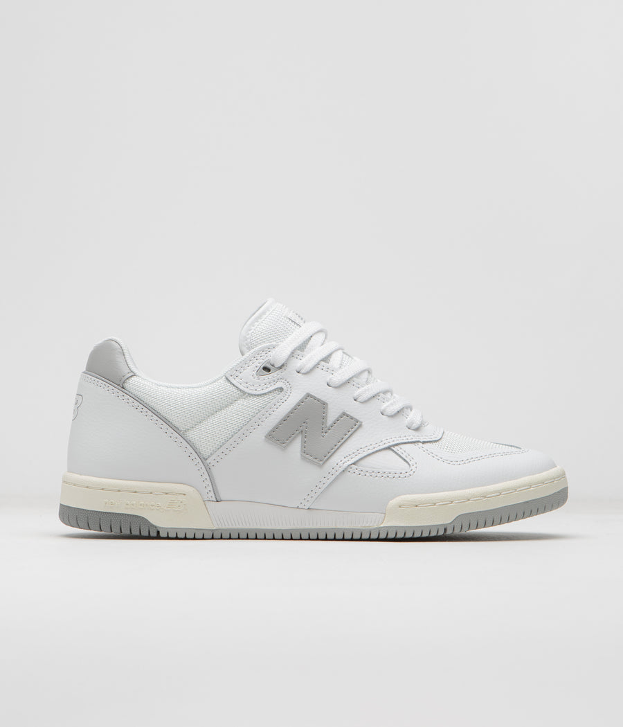 New Balance Numeric 600 Tom Knox Shoes - White / Grey