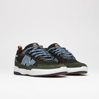 New Balance Numeric 808 Tiago Lemos Shoes in Forest and Black thumbnail