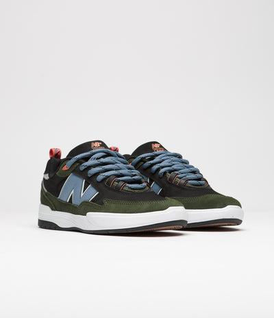 New Balance Numeric 808 Tiago Lemos Shoes in Forest and Black
