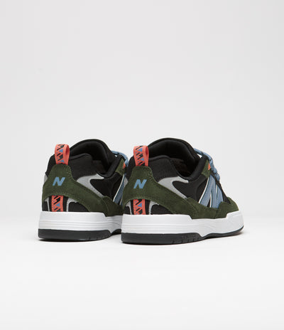 New Balance Numeric 808 Tiago Lemos Shoes in Forest and Black