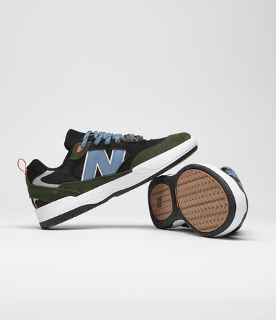 New Balance Numeric 808 Tiago Lemos Shoes in Forest and Black