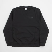 New Balance Numeric French Terry Crewneck Sweatshirt in Black thumbnail