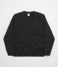 New Balance Numeric French Terry Crewneck Sweatshirt in Black