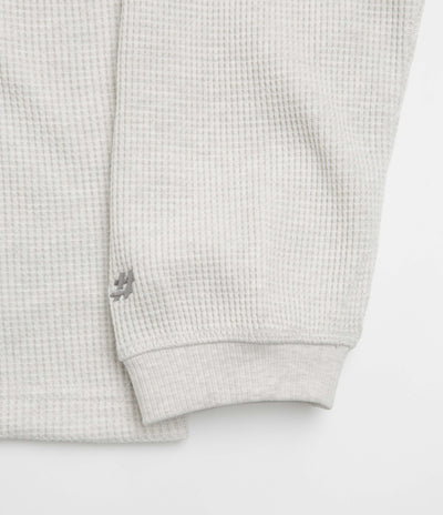 New Balance Numeric Henley Long Sleeve T-Shirt - Oatmeal Heather