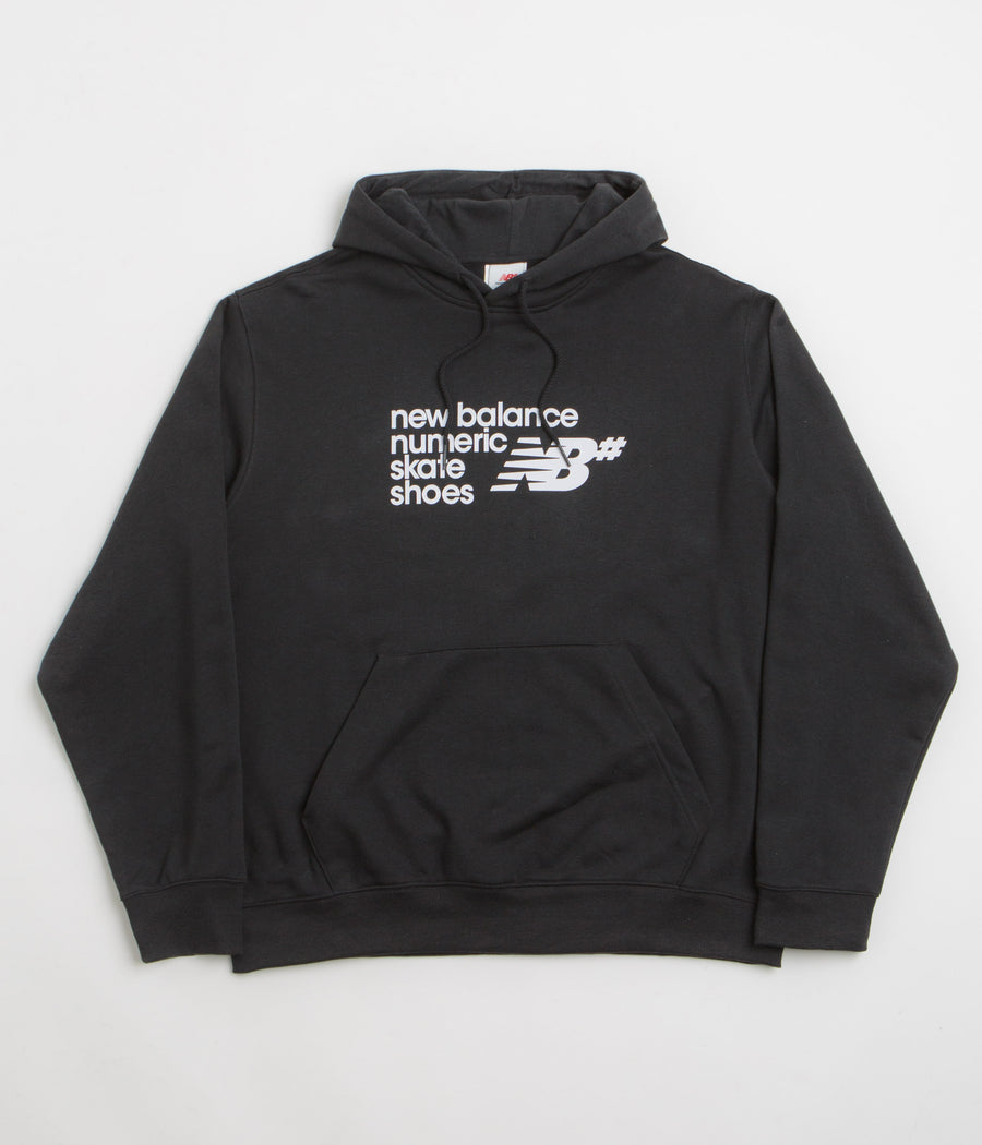 New Balance Numeric Logo Hoodie in Black