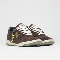 New Balance Numeric x Krooked 600 Tom Knox Shoes - Chocolate thumbnail
