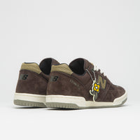 New Balance Numeric x Krooked 600 Tom Knox Shoes - Chocolate thumbnail