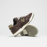 New Balance Numeric x Krooked 600 Tom Knox Shoes - Chocolate thumbnail