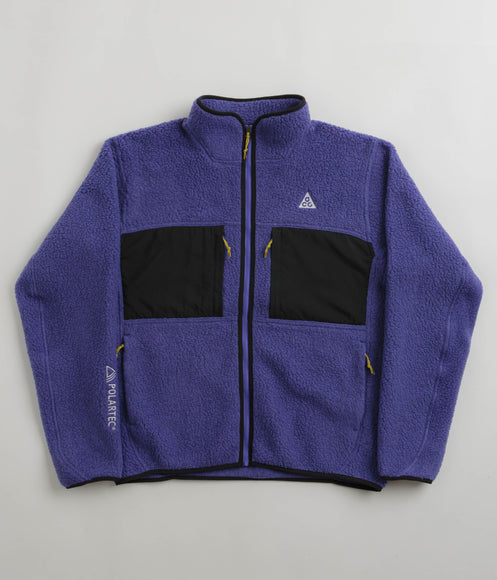 Nike ACG Arctic Wolf Full Zip Fleece - Persian Violet / Black / Summit White