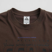 Nike ACG Bridge of Gods Long Sleeve T-Shirt - Baroque Brown thumbnail