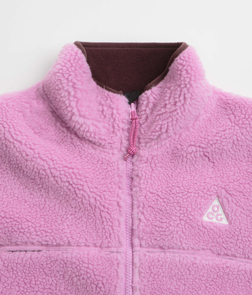 nike acg fleece pink