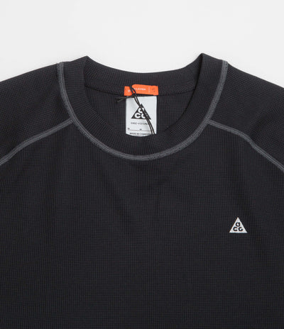 Nike ACG Chinati Long Sleeve T-Shirt in Black and Anthracite / Summit White