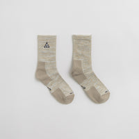 Nike ACG Everyday Cushioned Crew Socks - Light Bone / Volt / Khaki / Black thumbnail