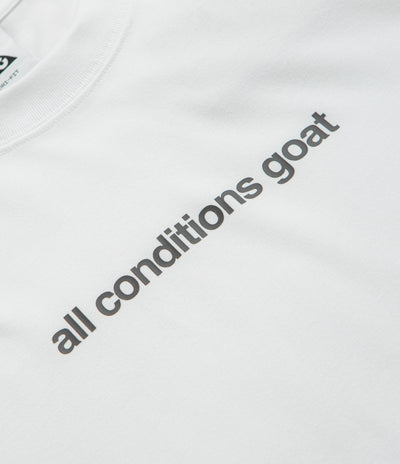Nike ACG Goat T-Shirt - Summit White