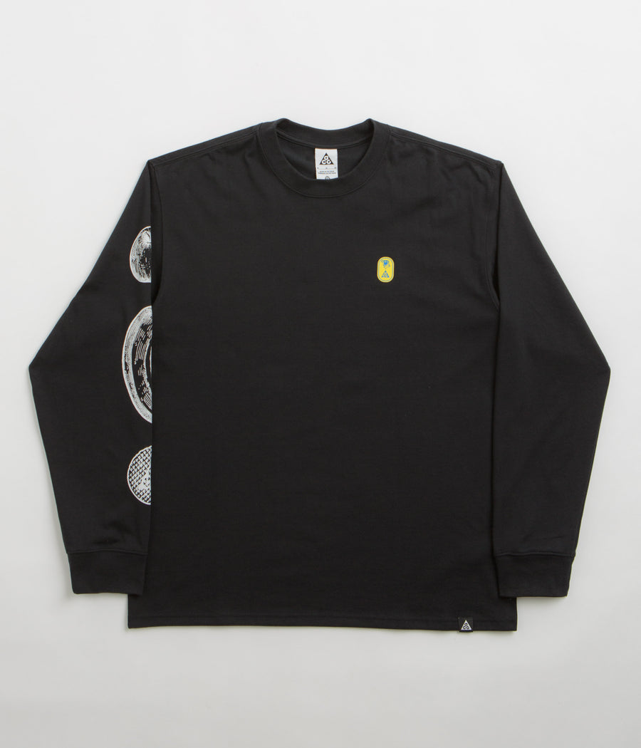Nike ACG Hike Snacks Long Sleeve T-Shirt - Black