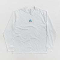 Nike ACG Lungs Long Sleeve T-Shirt - Summit White / Aquarius Blue thumbnail