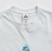 Nike ACG Lungs Long Sleeve T-Shirt - Summit White / Aquarius Blue thumbnail