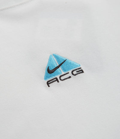 Nike ACG Lungs T-Shirt - Summit White / Aquarius Blue
