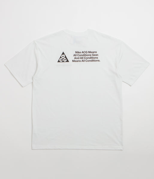 Nike ACG MBR T-Shirt - Summit White / Black | flatspot