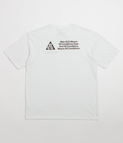 Nike ACG MBR T-Shirt - Summit White / Black | flatspot