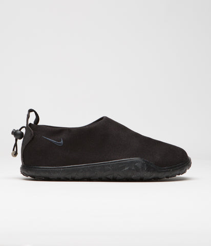 良品✨NIKE ACG レザー　モックシューズ　ブラック　軽量　サイドゴア nike-acg-moc-shoes-black-