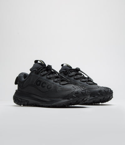 Nike ACG Mountain Fly 2 Low GTX Shoes - Dark Smoke Grey / Black - Black - Anthracite