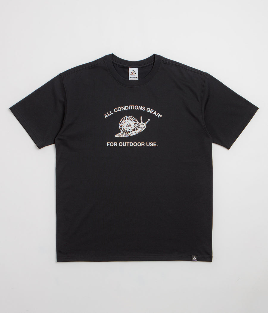 Nike ACG Mystery Snail T-Shirt - Black
