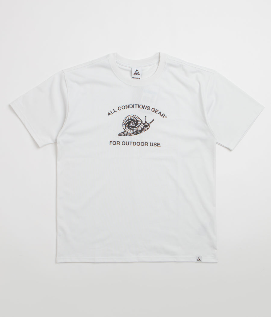 Nike ACG Mystery Snail T-Shirt - Summit White
