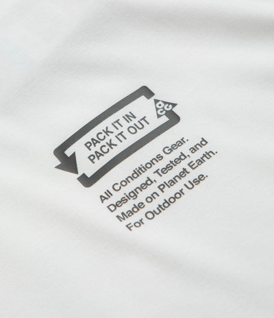 Nike ACG Pickinout T-Shirt - Summit White