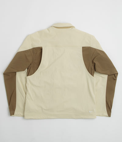 Nike ACG Smith Summit Jacket in Light Khaki and Parachute Beige / Summit White