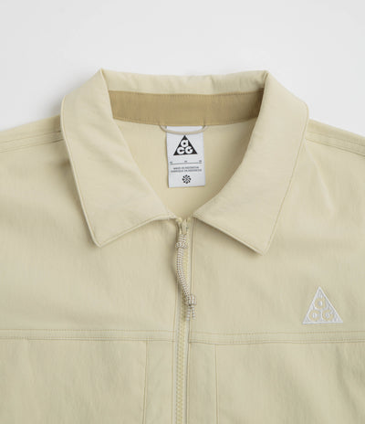 Nike ACG Smith Summit Jacket in Light Khaki and Parachute Beige / Summit White