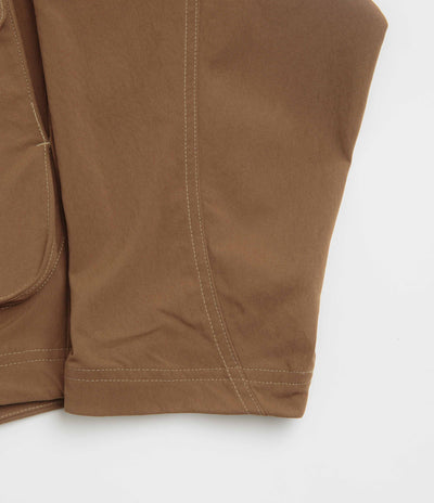 Nike ACG Smith Summit Jacket in Mosswood Brown and Light Khaki / Summit White