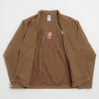 Nike ACG Smith Summit Jacket in Mosswood Brown and Light Khaki / Summit White thumbnail