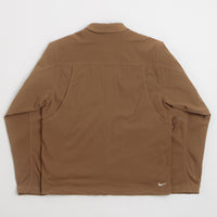 Nike ACG Smith Summit Jacket in Mosswood Brown and Light Khaki / Summit White thumbnail