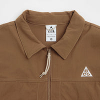Nike ACG Smith Summit Jacket in Mosswood Brown and Light Khaki / Summit White thumbnail