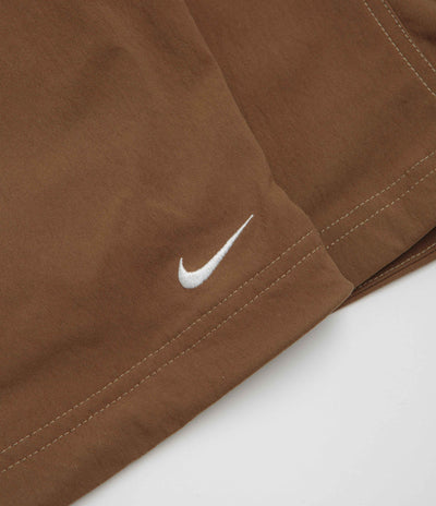 Nike ACG Smith Summit Jacket in Mosswood Brown and Light Khaki / Summit White