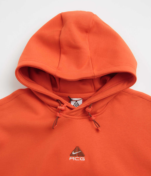 nike acg hoodie red
