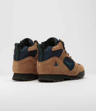 Nike ACG Torre Mid Waterproof Shoes in Burnt Sienna and Dark Atomic Teal