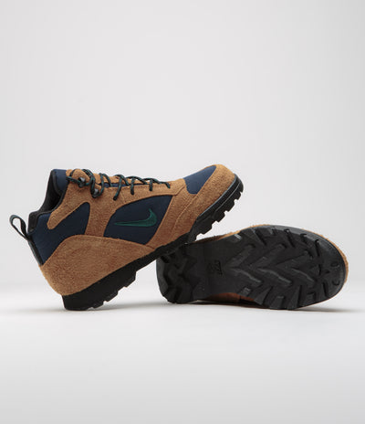 Nike ACG Torre Mid Waterproof Shoes in Burnt Sienna and Dark Atomic Teal