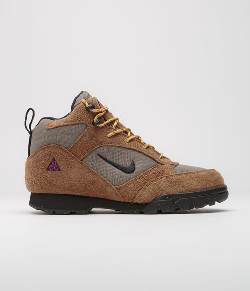 Nike ACG Torre Mid Waterproof Shoes - Pecan / Black - Olive Grey