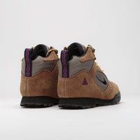 Nike ACG Torre Mid Waterproof Shoes - Pecan / Black - Olive Grey - Red Plum thumbnail