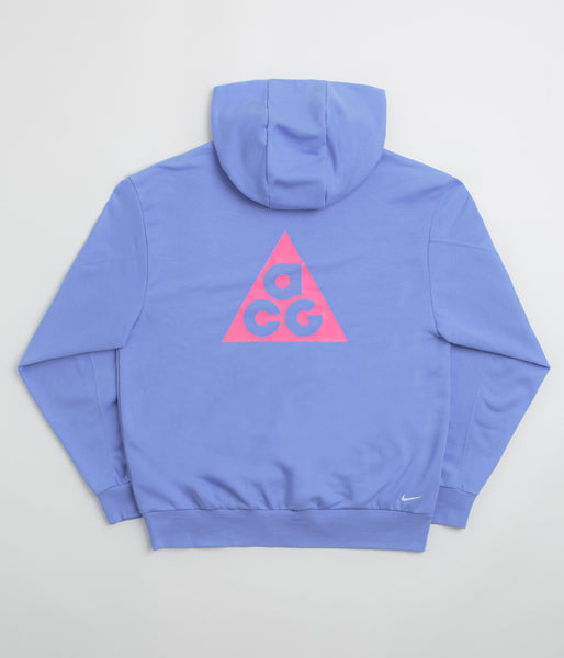 nike hoodie pink and blue