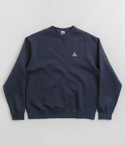 Nike ACG Tuff Fleece Crewneck Sweatshirt - Thunder Blue / Summit White