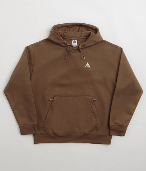 Nike ACG Tuff Fleece Triangle Hoodie - Mosswood Brown / Light