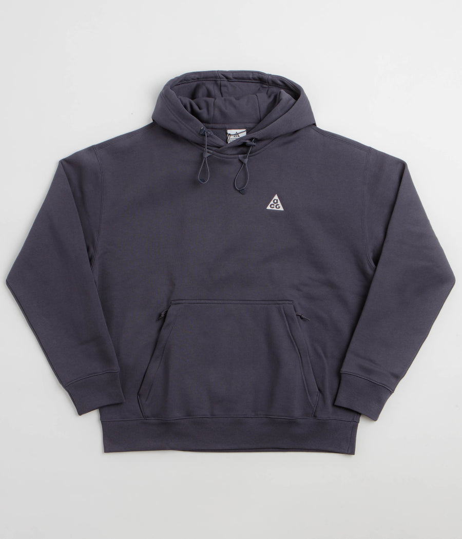 Nike ACG Tuff Fleece Triangle Hoodie - Gridiron / Summit White