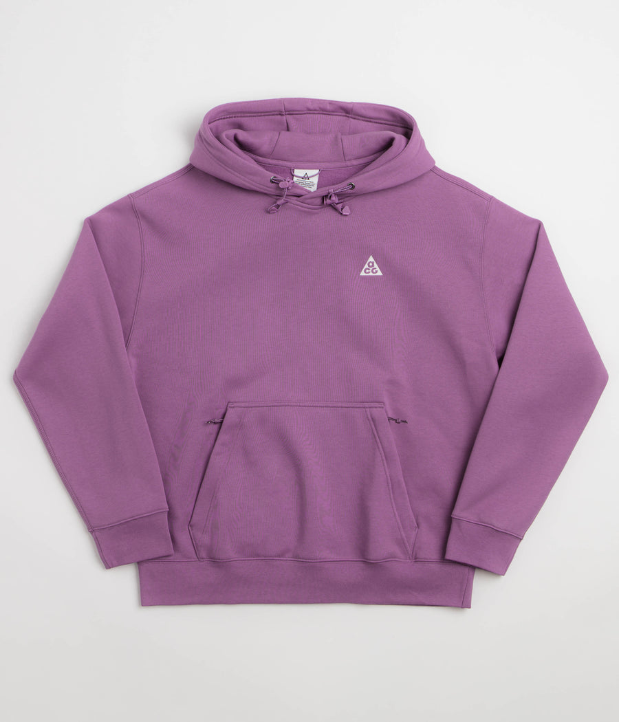 Nike ACG Tuff Fleece Triangle Hoodie - Monarch Purple / Summit White
