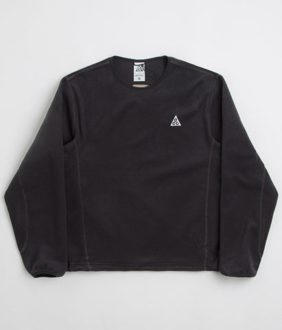 ナイキ　NIKE ACG FLEECE CREW SWEATSHIRT Nike ACG Tuff Fleece Crewneck Sweatshirt - Black / Black